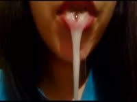 Sister Play brother Cum in mouth